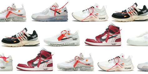 nike x off white schuhe damen